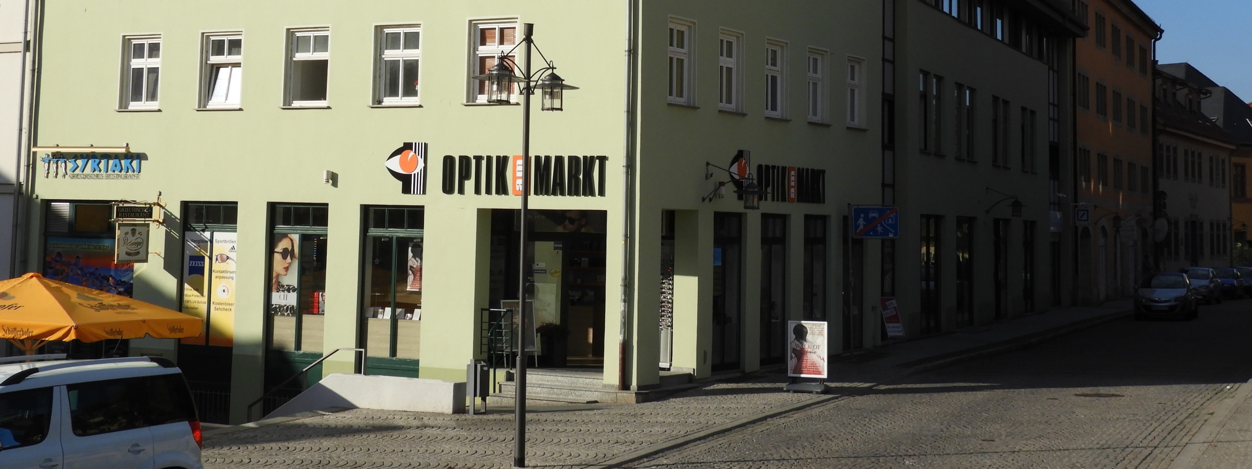 Außenfassade Optik am Markt in Sondershausen.